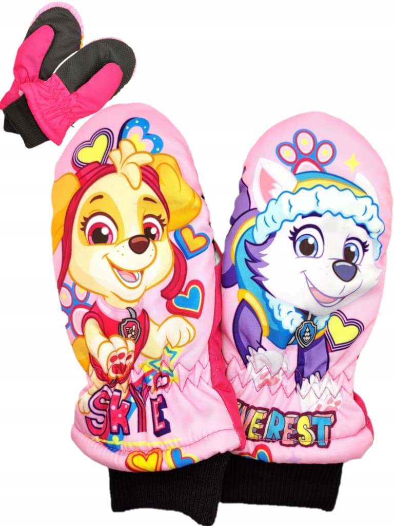 

Rękawiczki zimowe narciarskie Psi Patrol 3-4 lata