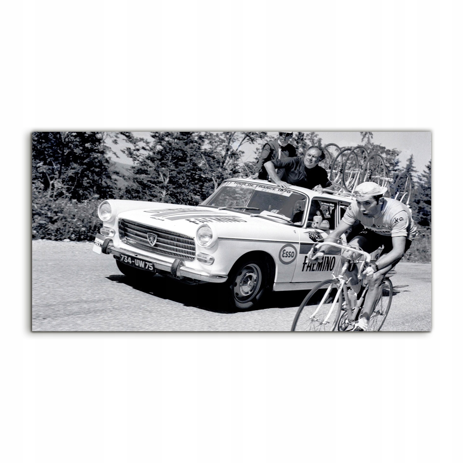 Akrylový obraz 120x60 závesný Tour De France Vintage