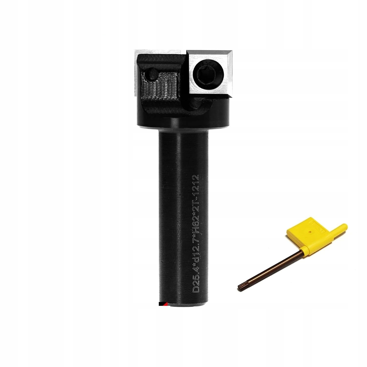 Zarovnávací fréza 25,4 mm, stopka 12, pro vyměnitelné destičky