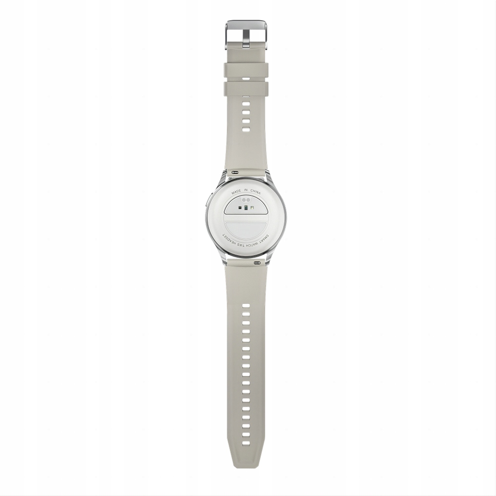 ZEGAREK SMARTWATCH MĘSKI 2 w 1 SŁUCHAWKA BLUETOOTH SPORTOWY WODOODPORNY Materiał paska guma