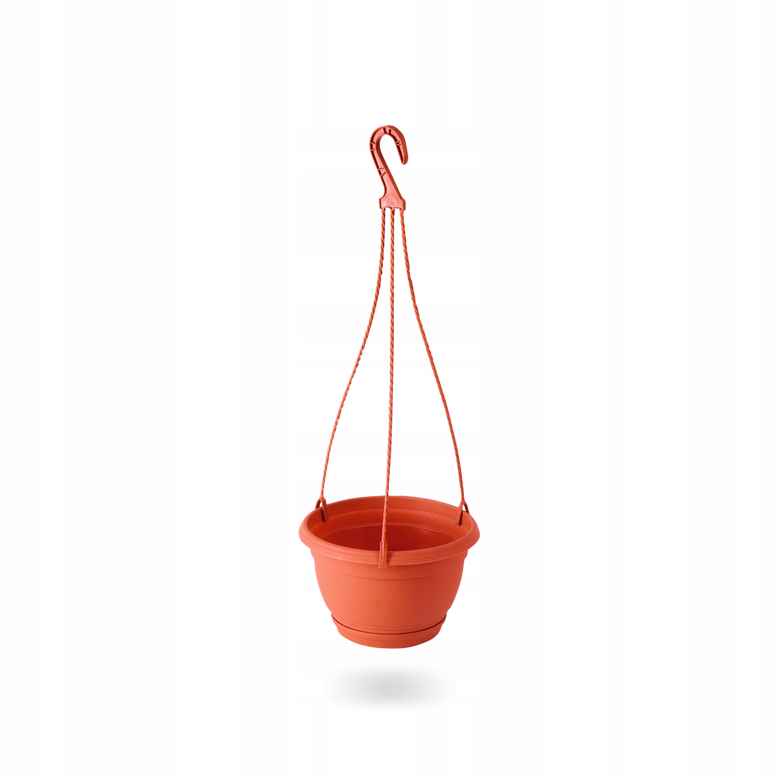

Doniczka wisząca balkon wieszak śred 24cm Terakota