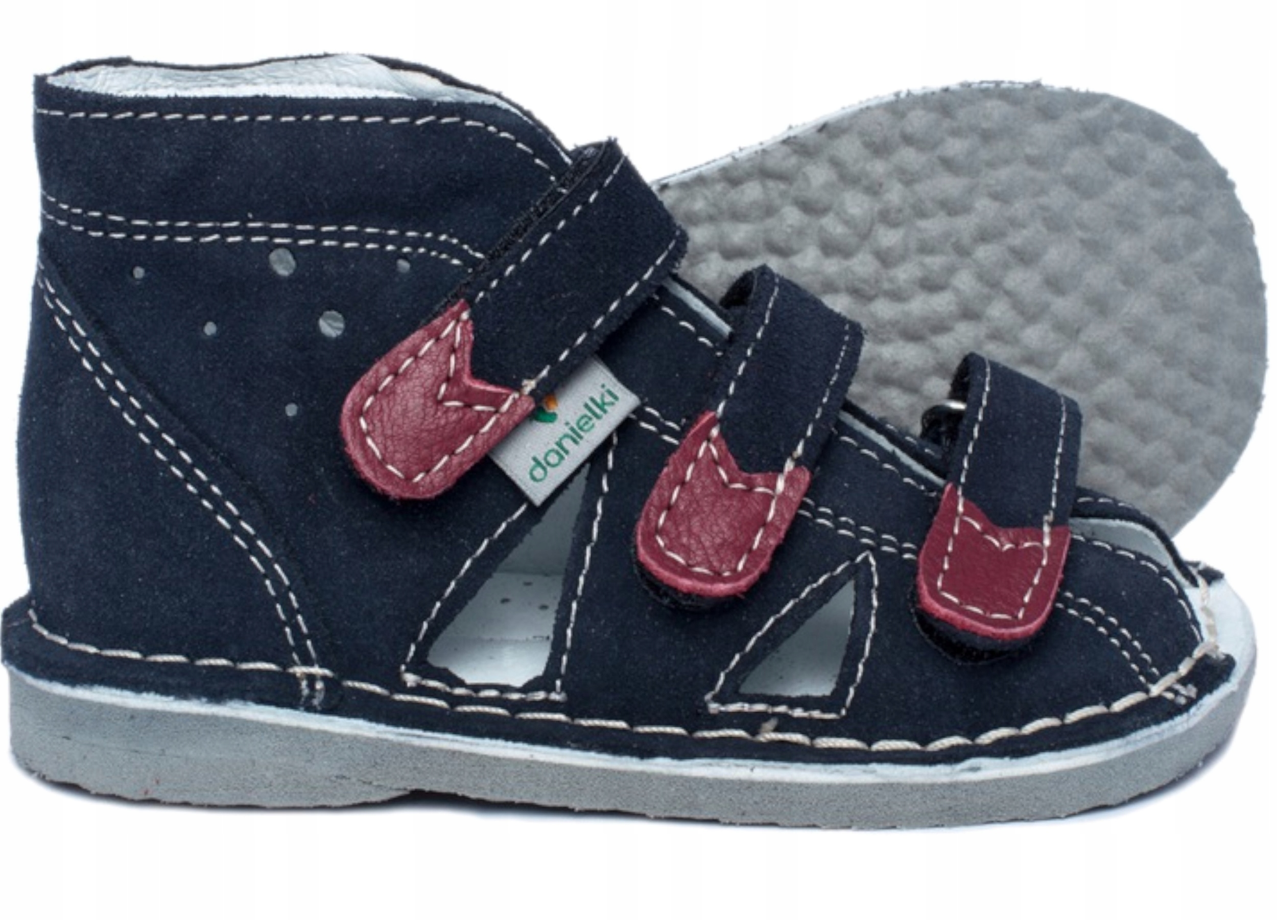 

Danielki buty kapcie sandały profi r 19 granatowe