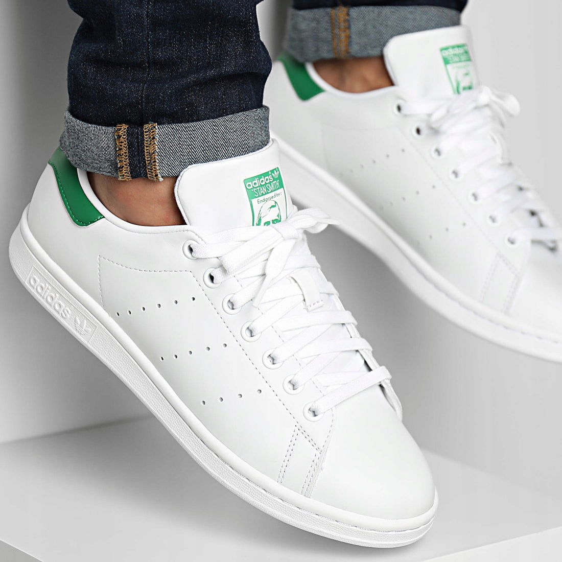 Boty Adidas Stan Smith FX5502 bílé kožené 44
