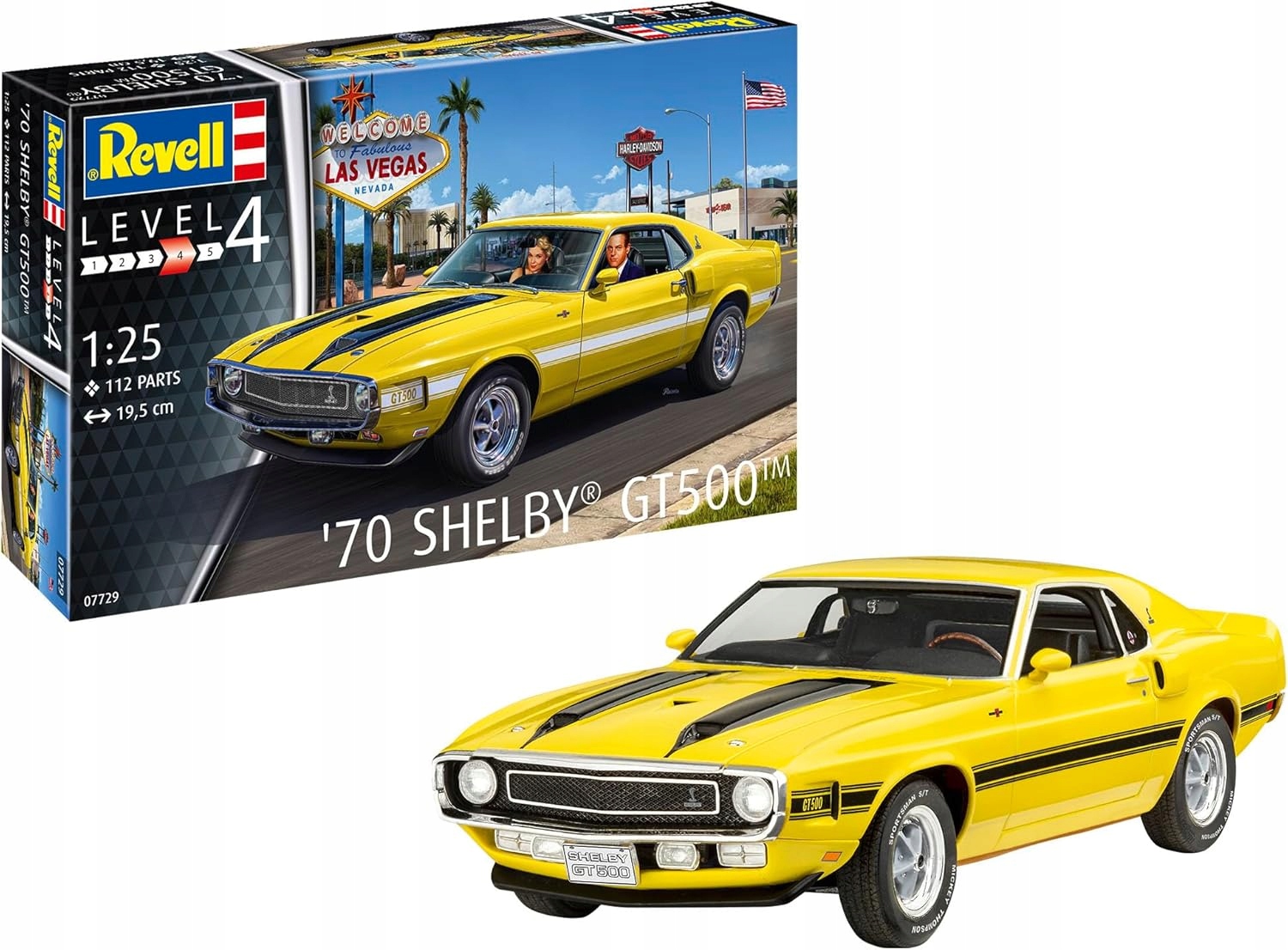 Model Ke Slepení Revell Shelby Mustang GT500 '70