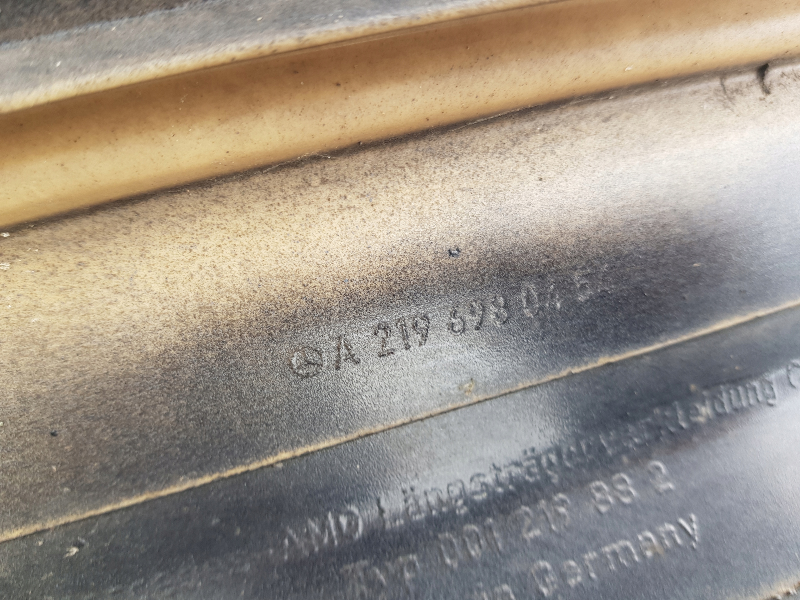 moulding threshold right MERCEDES CLS 55 W219 AMG 5.5 C197 197