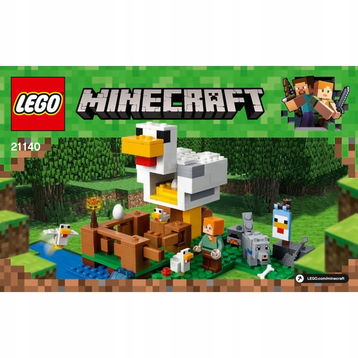 

Lego Instrukcja The Chicken Coop 21140