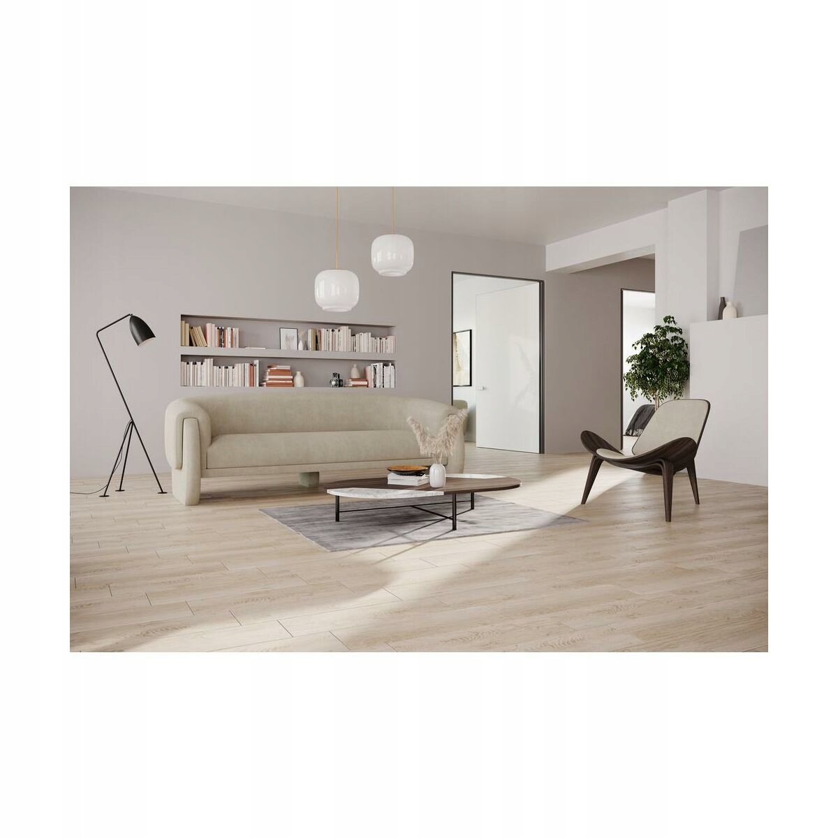 Gres szkliwiony Charm Warm Beige 18.5x59.8 Artens Jednostka sprzedaży paczka