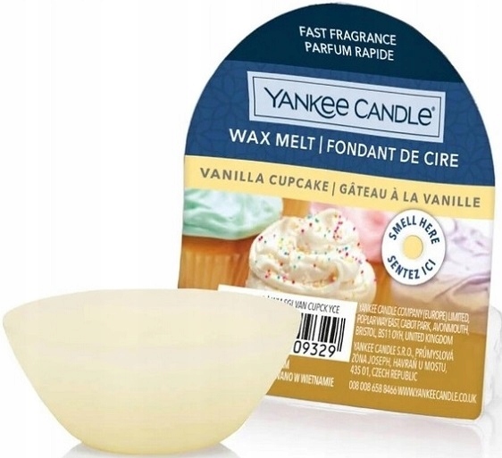 

Yankee Candle Vanilla Cupcake wosk zapachowy 22g