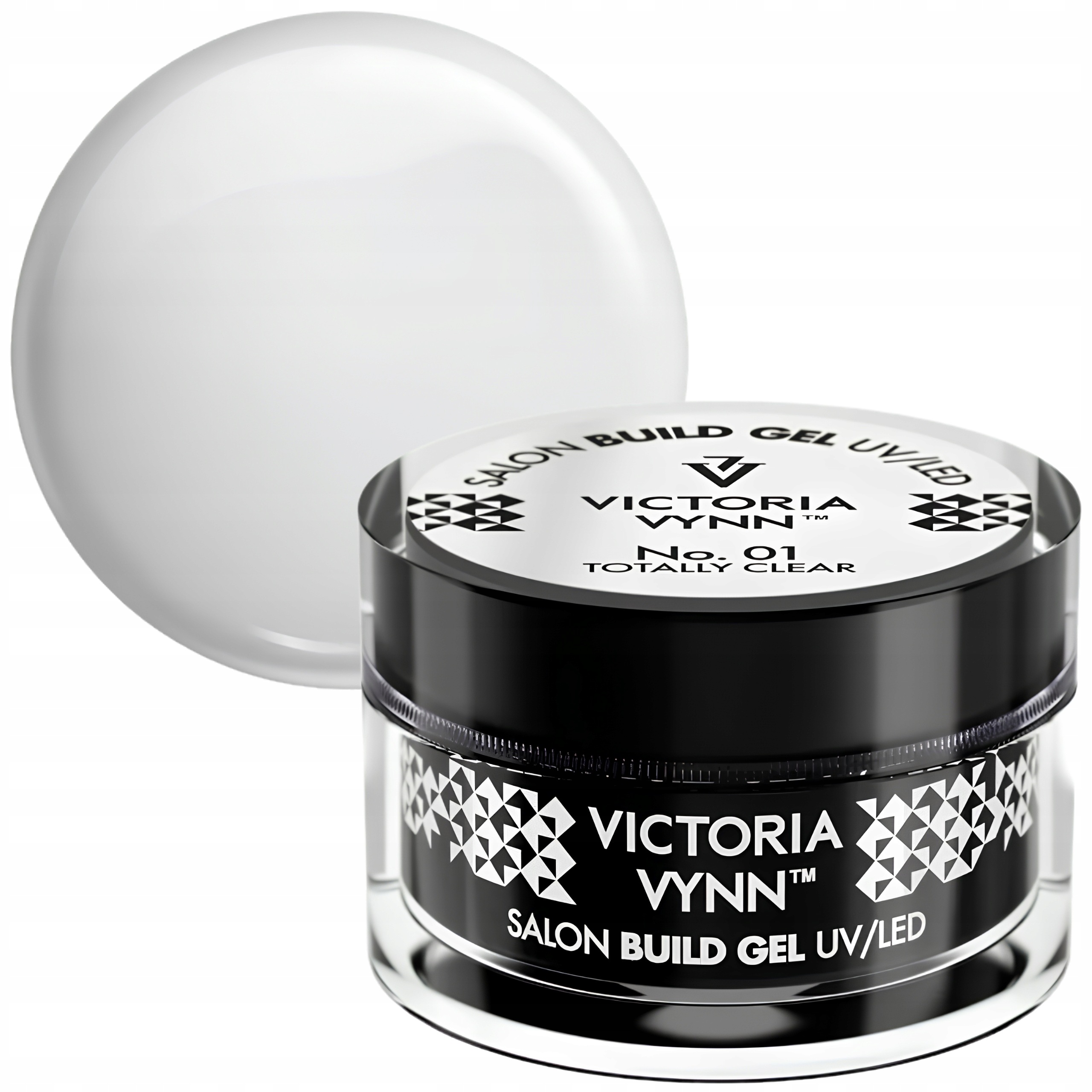 Build Gel 01 Totally Clear Stavební Gel na nehty Průhledný 50 ml