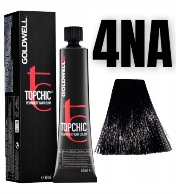 

Goldwell Topchic 60ml farba do włosów 4NA