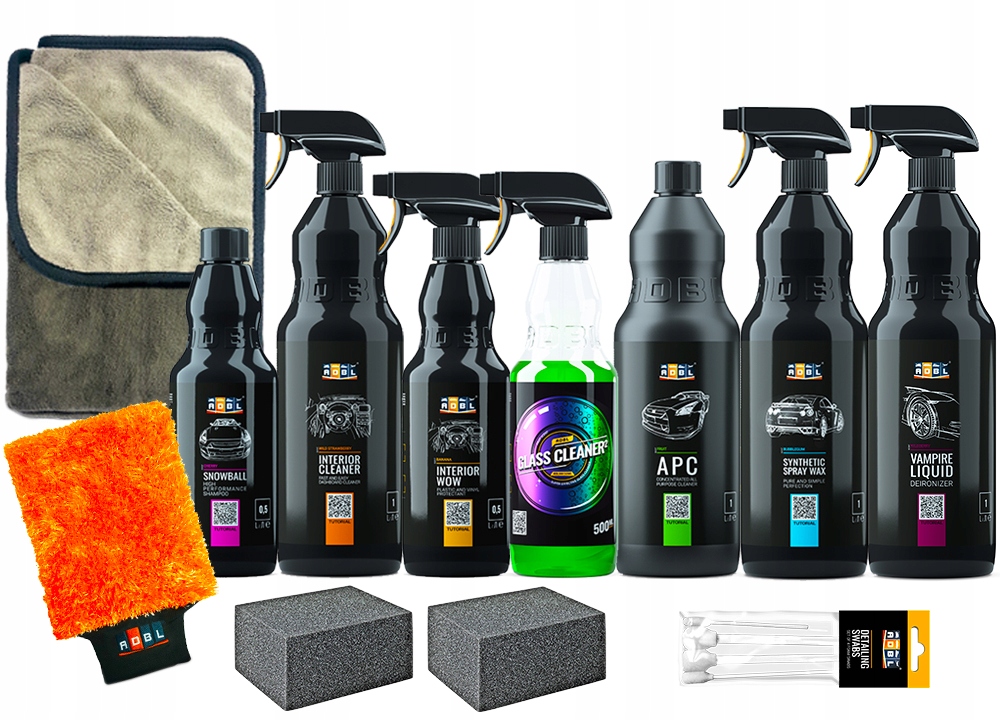 Profesjonalny Zestaw detailingowy ADBL PRO