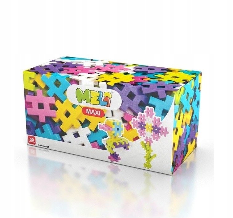 Meli Maxi 50403 Klocki - puzzle 50 elementów