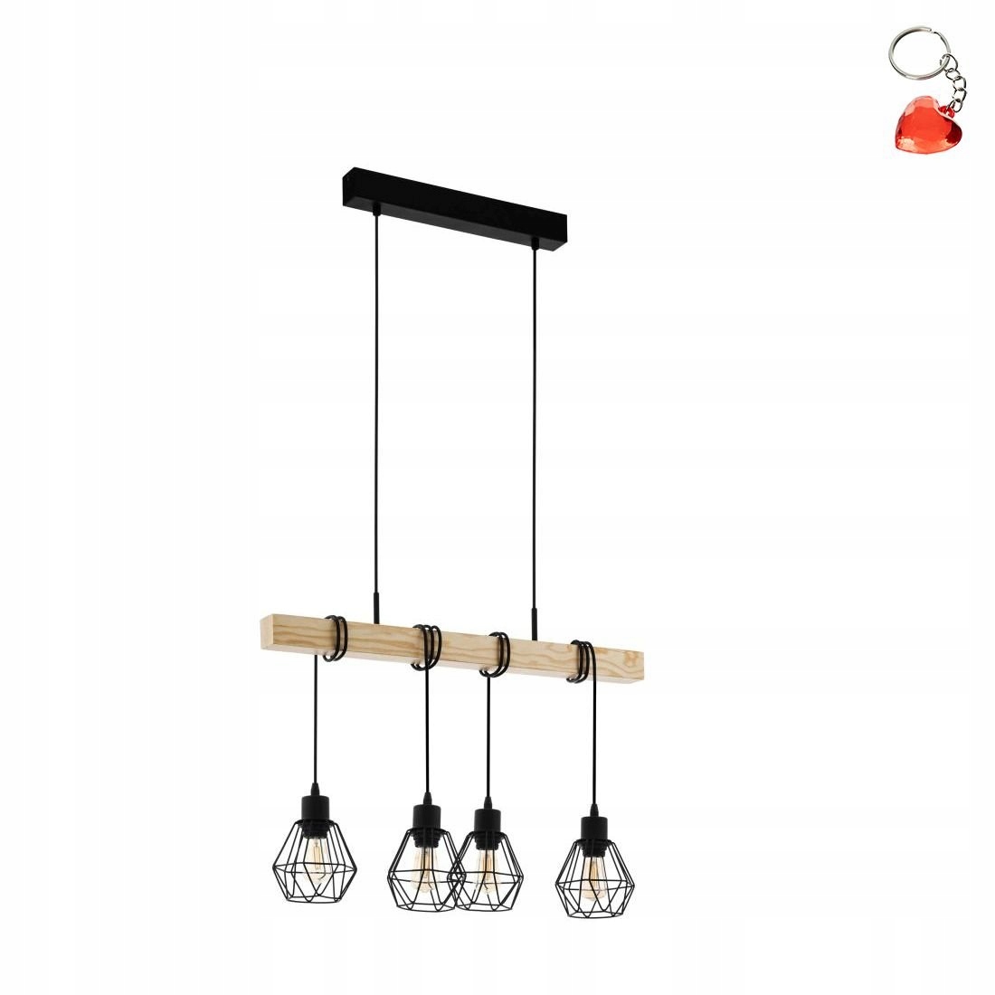 Závesná lampa Townshend 5 43132 Eglo