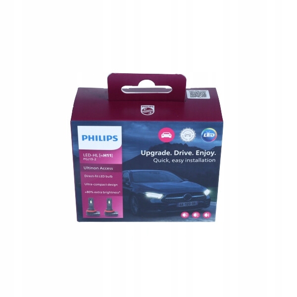 Žiarovka Ultinon Access 2500 Led H11 12V 20W PGJ19-2 2 Kusov Philips