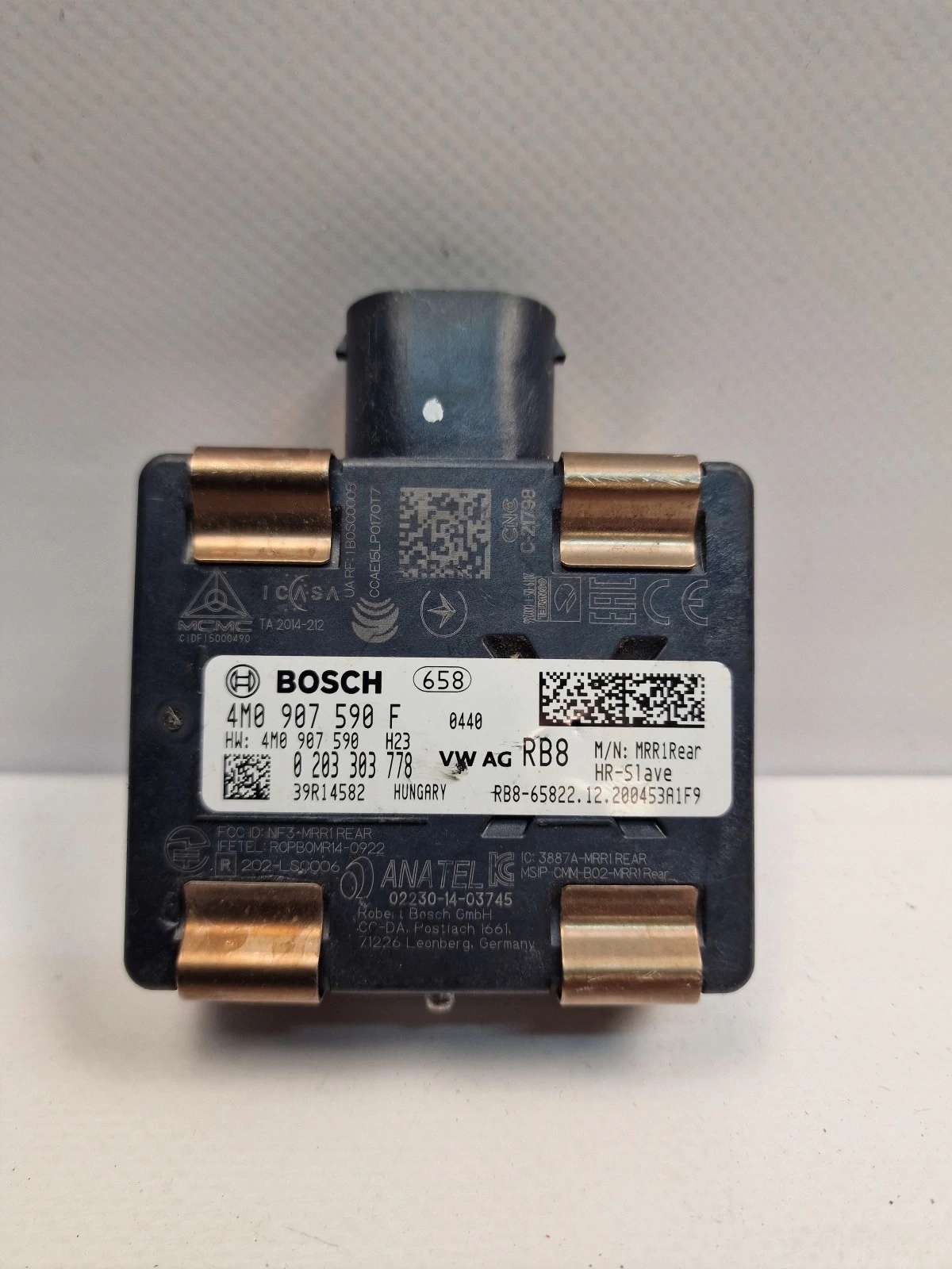 2020 Audi A4 S4 B9 8W модуль 4M0907590F