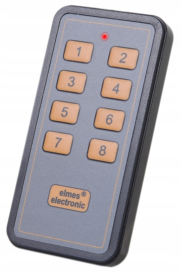 CH8NT PILOT OŚMIOKLAWISZOWY OŚMIOKANAŁOWY ELMES EAN (GTIN) 0811064012874