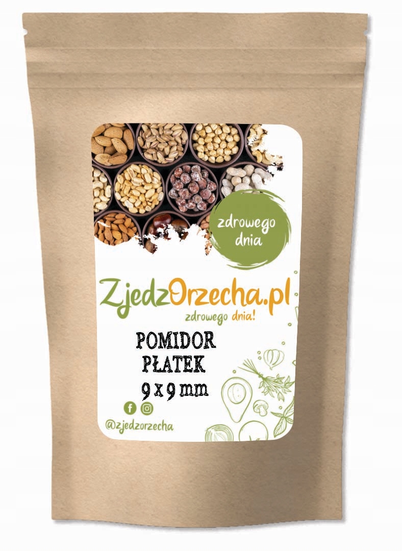 Levně Rajče, vločka 9x9 mm, v vločkách 5 kg recept