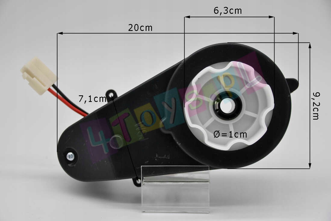 Zespół napędowy WSJ 10 mm (Silnik 540/12V/10000 RPM) Wiek dziecka 12 m +