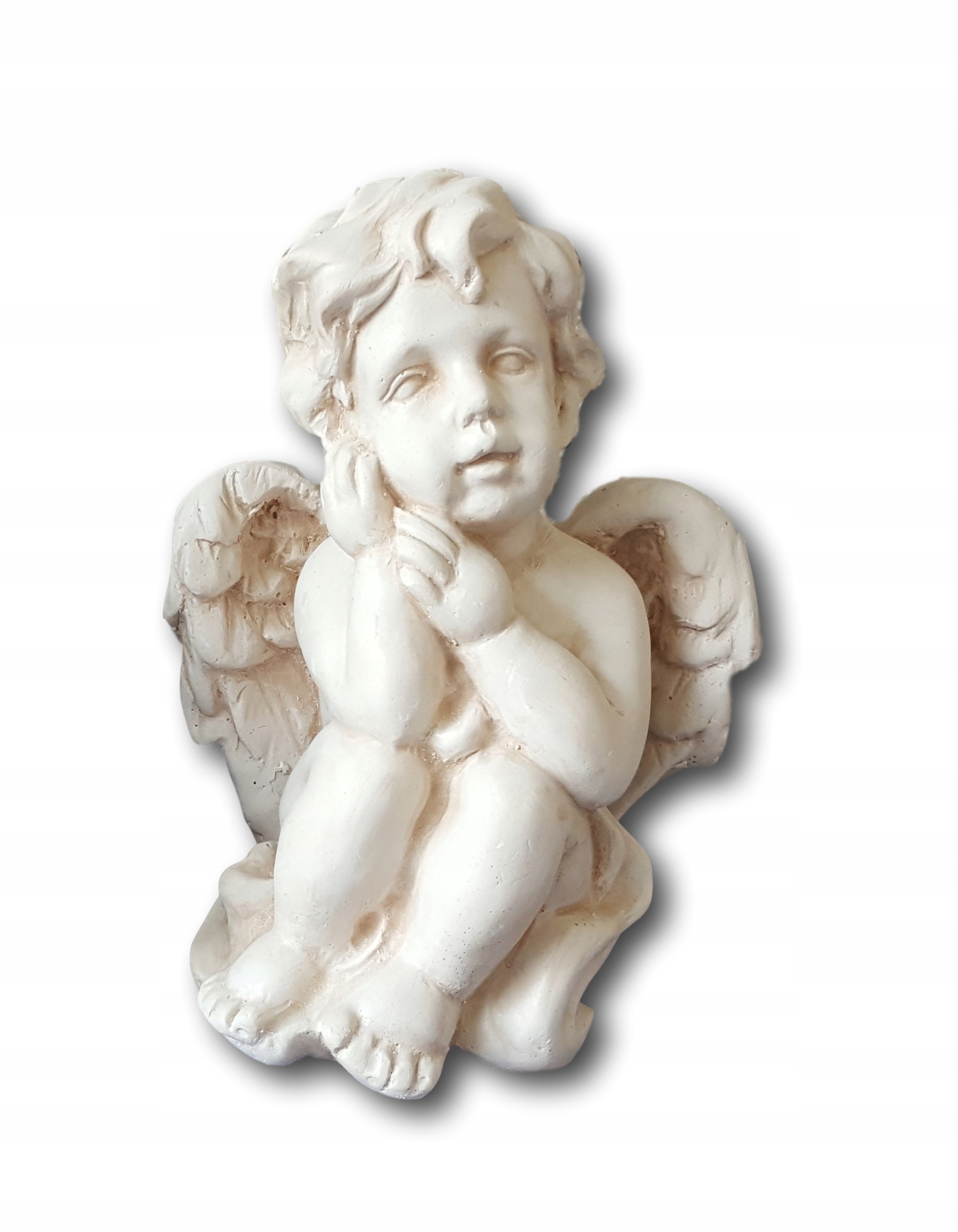 

Anioł Aniołek gipsowy do stroików Dekoracja Figura