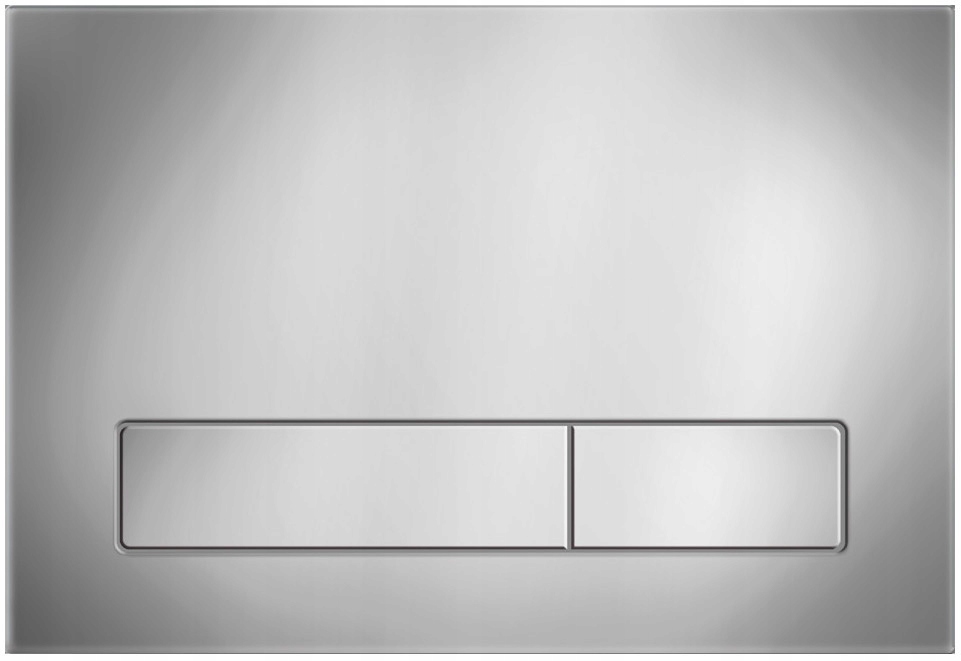 Kk-pol Splachovací Tlačítko M16, Lesklý Chrom