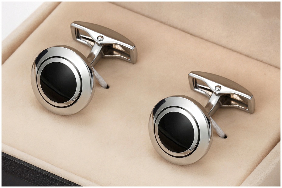 GREG Spinki do Mankietów Koszuli + PUDEŁKO skp15-4