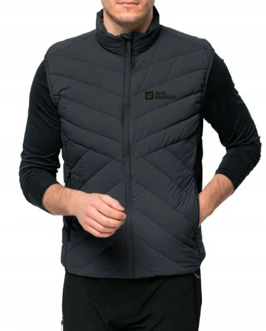 Jack Wolfskin péřový bez rukávů černý Athletic Down west velikost L