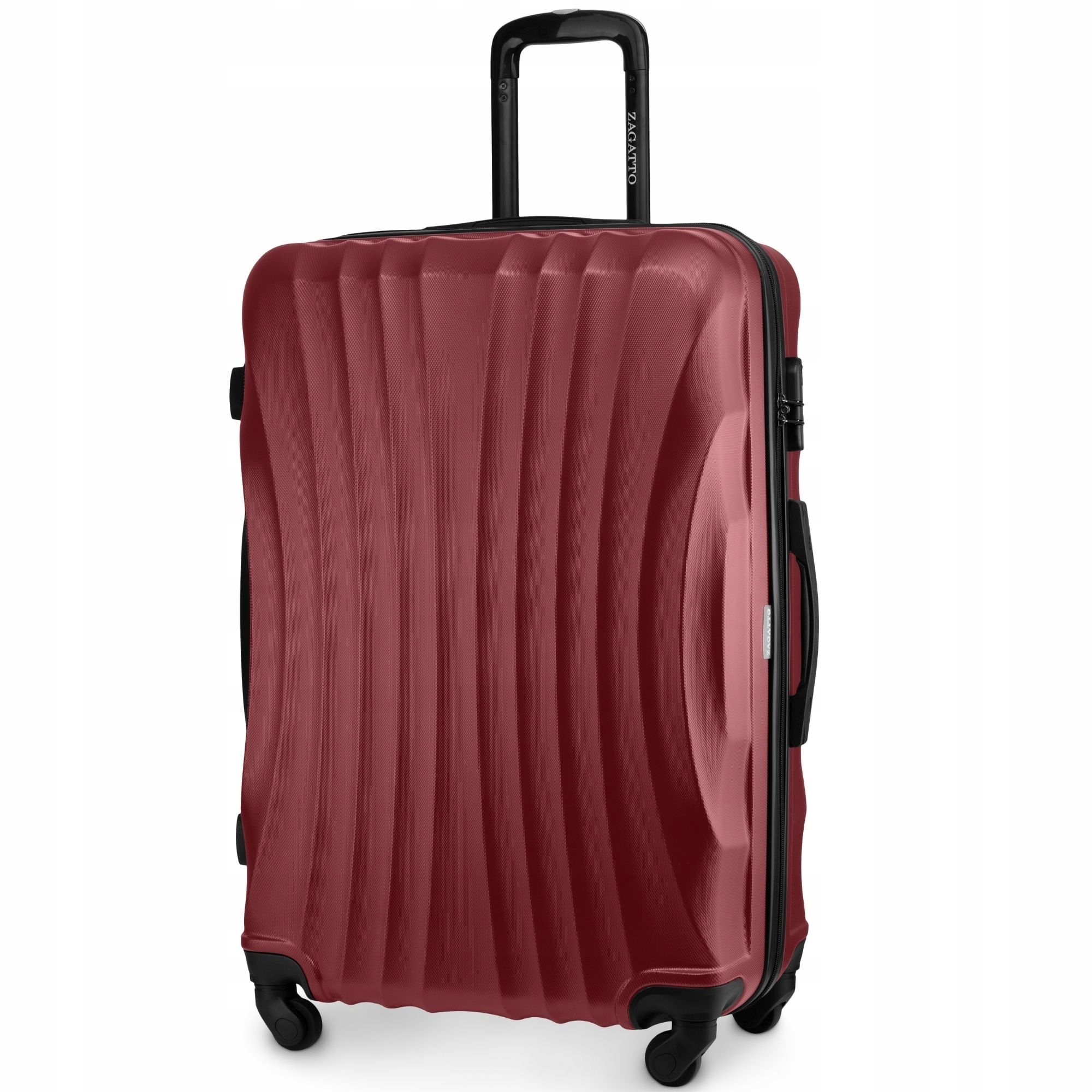 Střední cestovní kufr na kolečkách Ryanair, tvrdé zavazadlo, 3 Barvy Zagatto