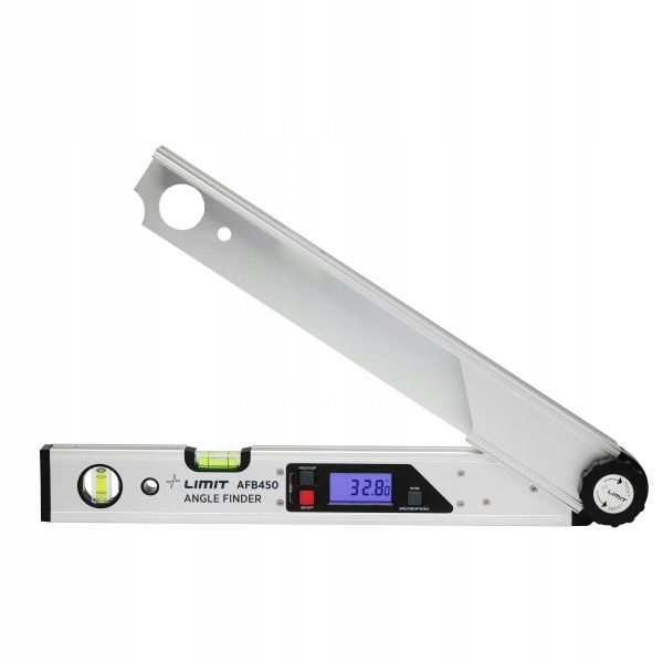 Digitálny Uhlomer Elektronická Vodováha Podsvietený Uholník 450 MM