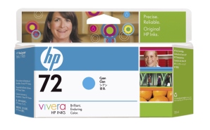 Hp no 72 azurová ink. kazeta, C9371A