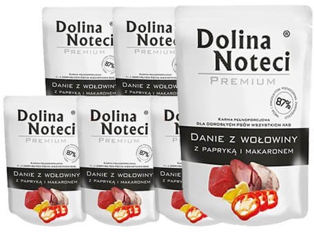 

Dolina Noteci Danie z wołowiny z makaronem 10x300g