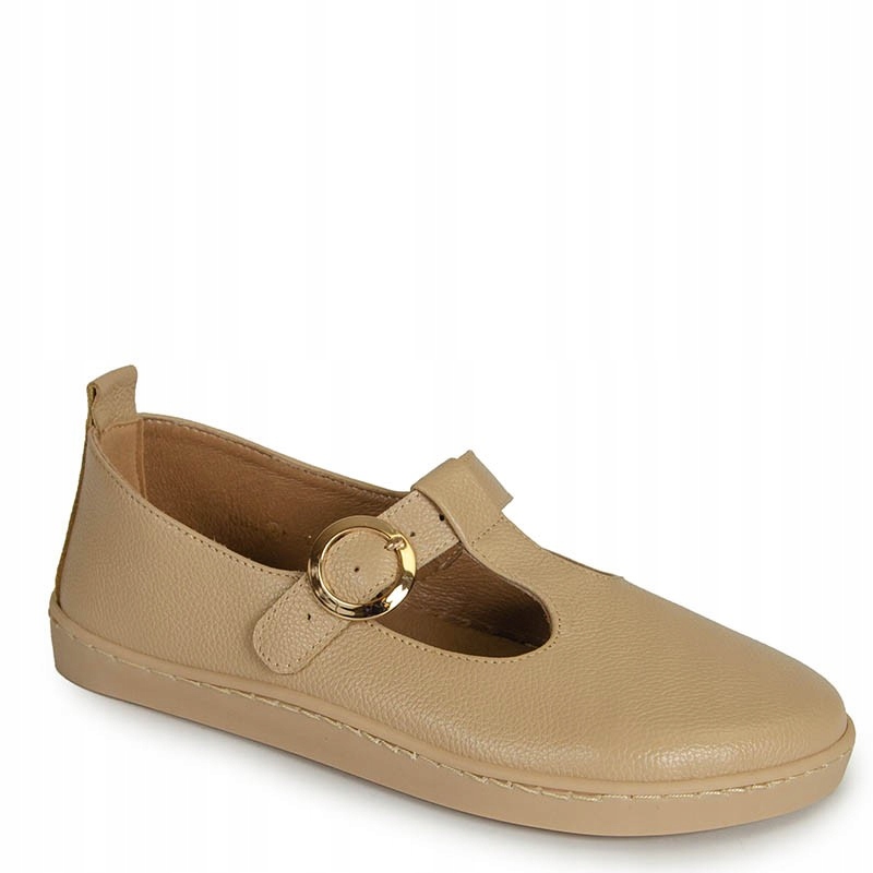 Lemar 10207 Barefoot Béžové Kožené Polobotky 36