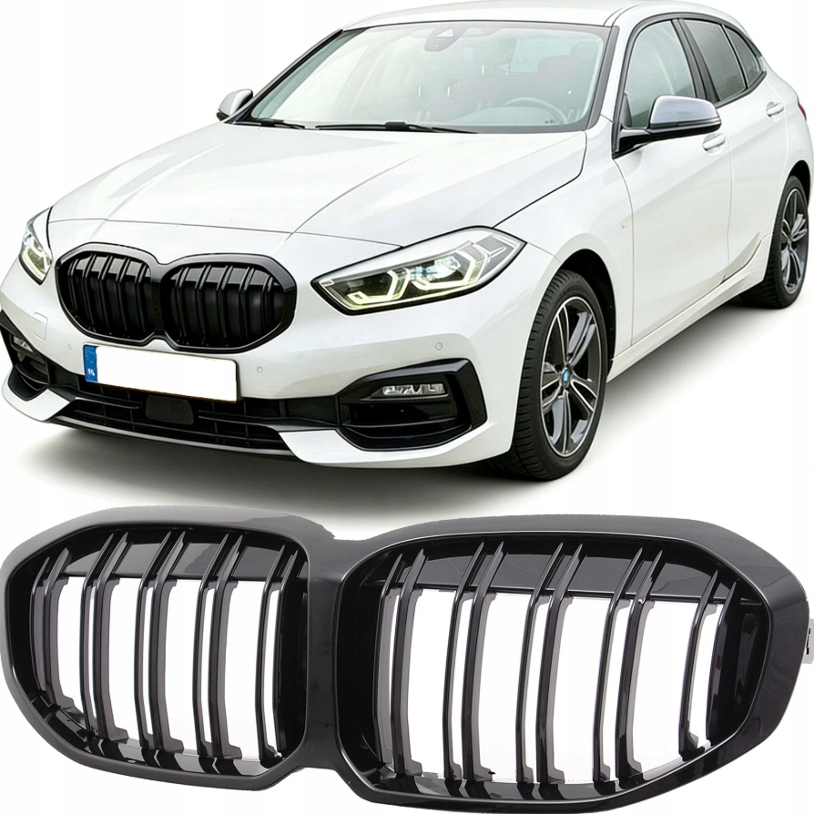 Grill M Look Predná Mriežka Nárazníka Nárazník Pre Bmw F40 F41 2019+ Čierny Mp M Performance