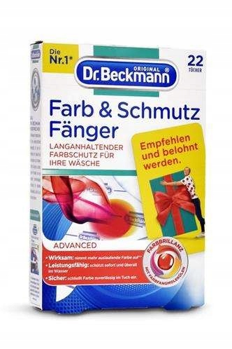 

Niemiecki Dr Beckmann Chusteczki Wyłapujące Color