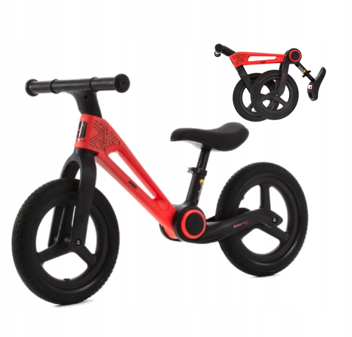 Adamex Składany Rowerek Biegowy M8 Speed Black Dziecięcy 2-3-5 Lat Do 35 Kg