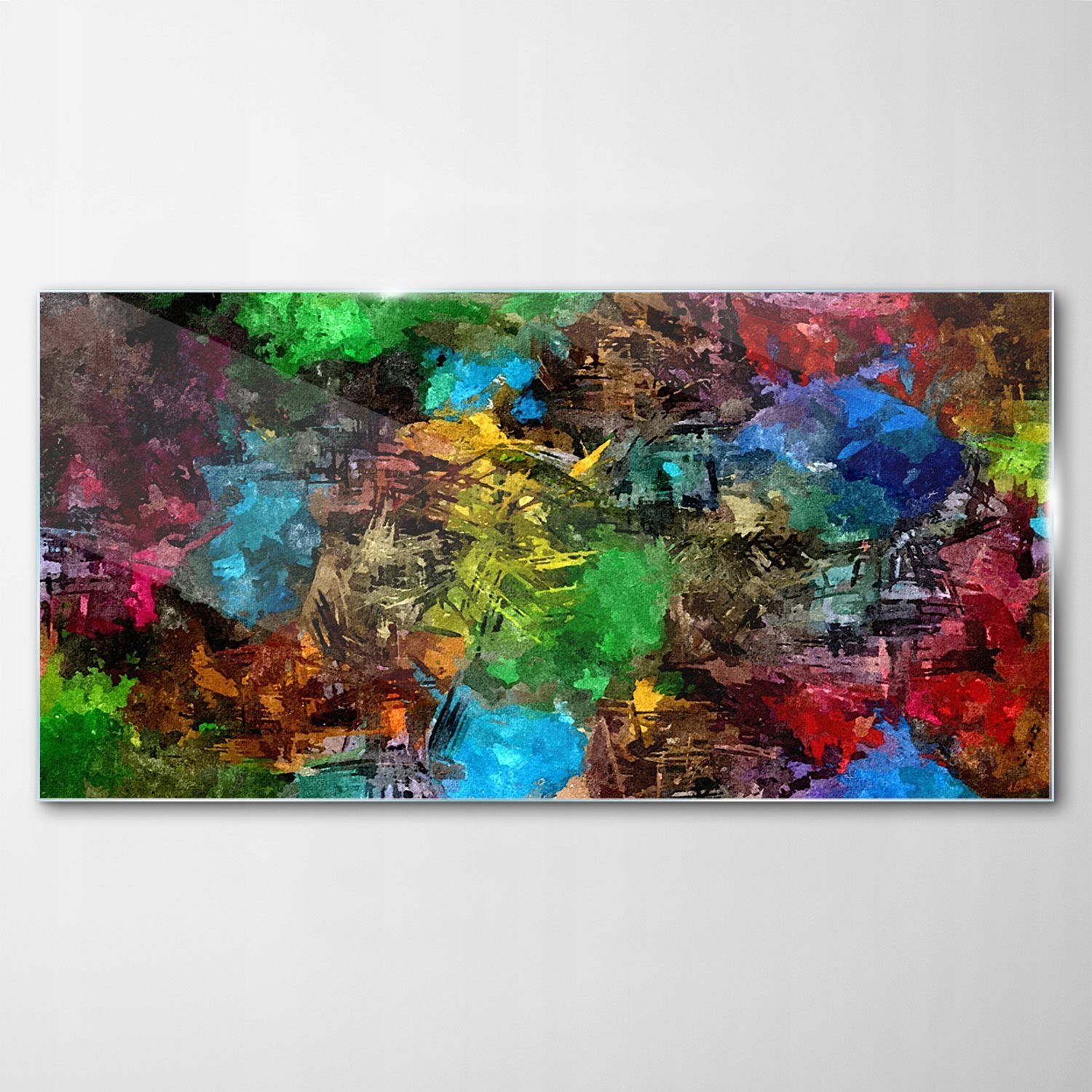 

Obraz Szklany Dekor Abstrakcja Akwarele 120x60