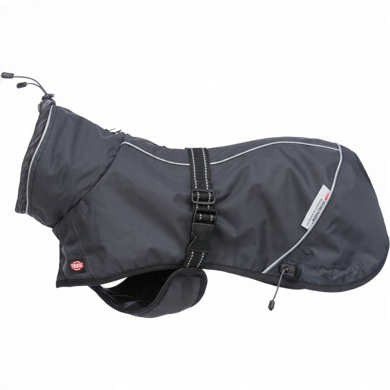 Levně Calvi, kabátek, pro psa, černá, M: 45 cm