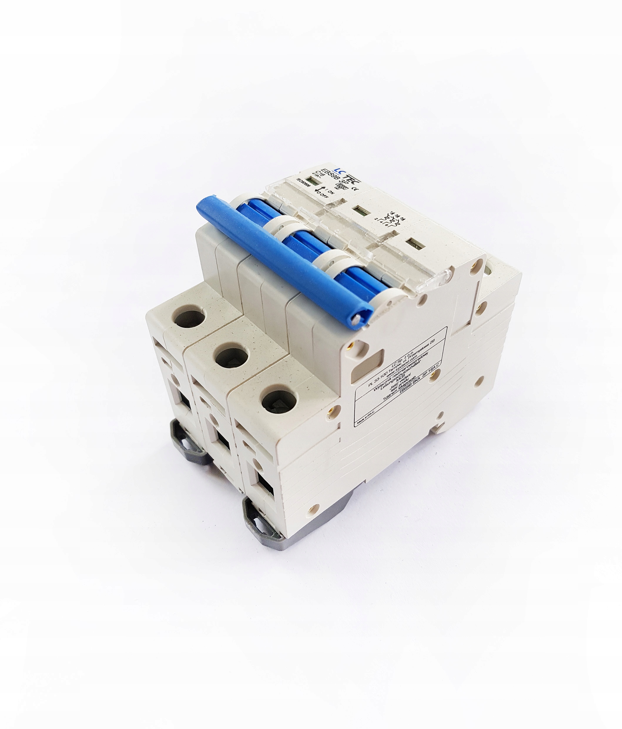 

Wyłącznik Nadprądowy Bezpiecznik C16 16A 3FAZ 3P