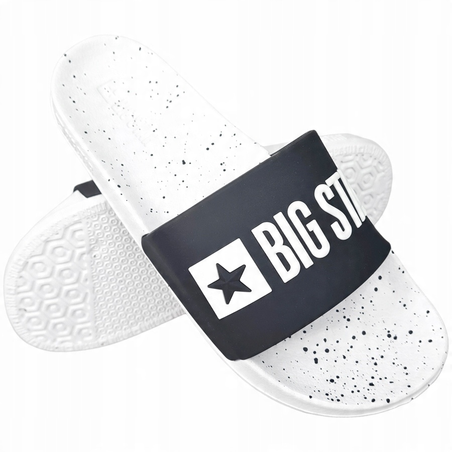 

Lekkie klapki Big Star damskie białe HH274a021 39