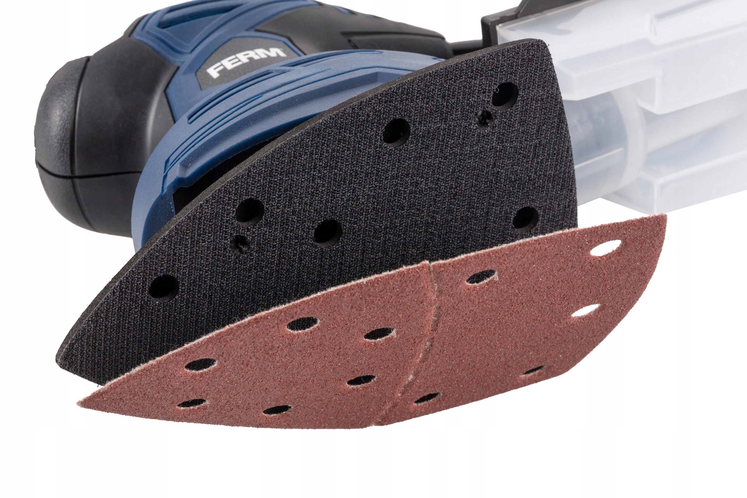 SZLIFIERKA OSCYLACYJNA DELTA ODSYSANIE + ZESTAW PAPIERÓW - FERM Rodzaj zasilania sieciowe