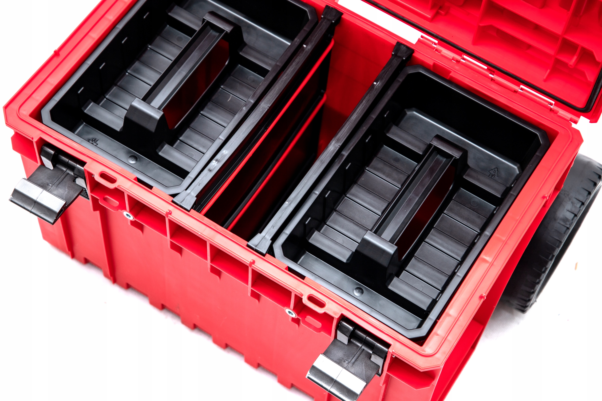 Toolbox on wheels Qbrick System ONE Cart 2.0 RED Ultra HD Brand Qbrick system