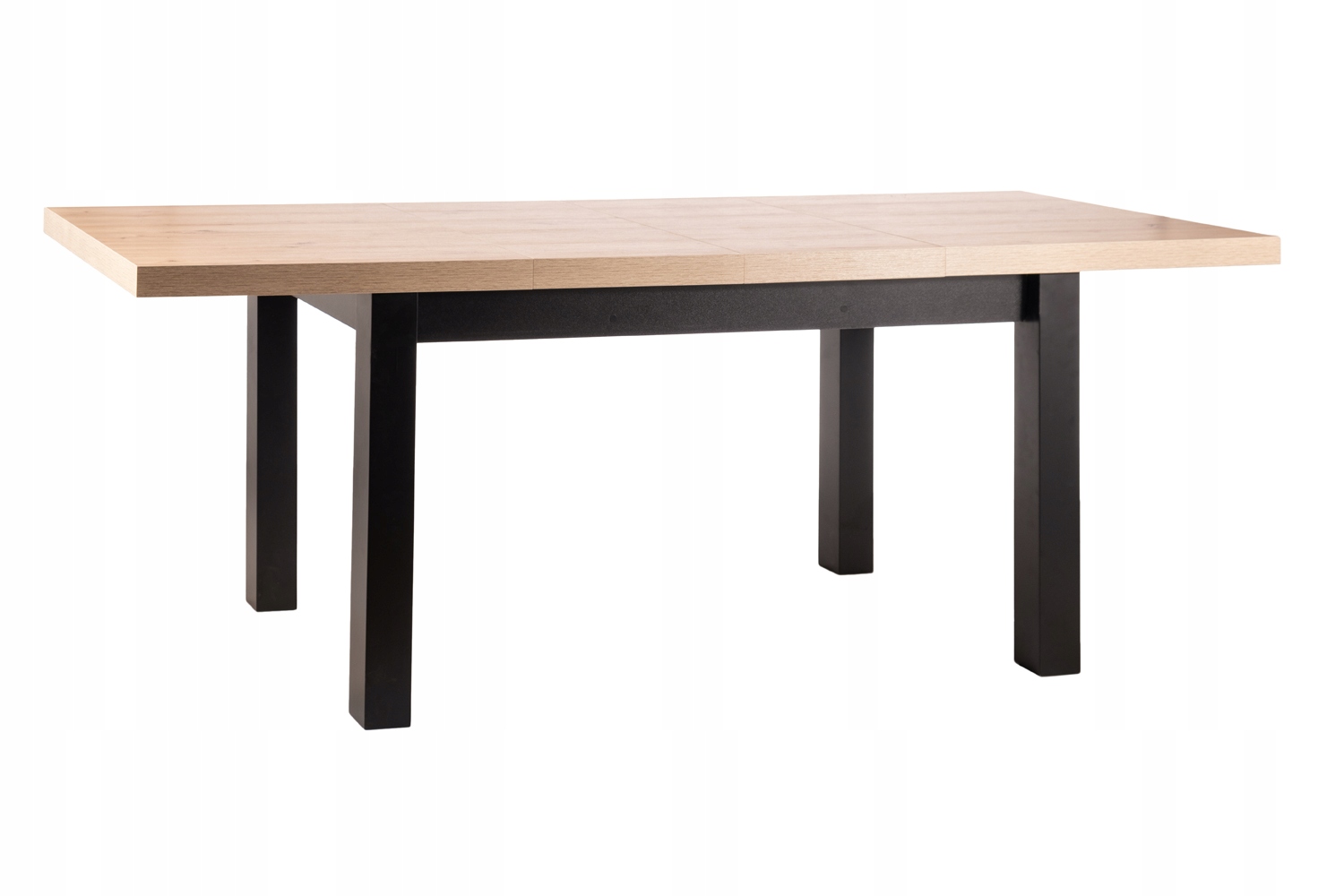 Rozkladací stôl Presto dub artisan/čierny 140(218)x80 cm Sig