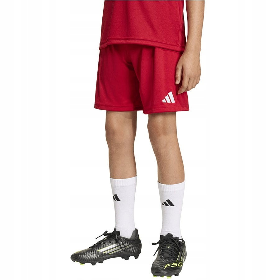 Spodenki adidas Entrada 26 Short Junior JZ6528 Czerwony, 128 CM