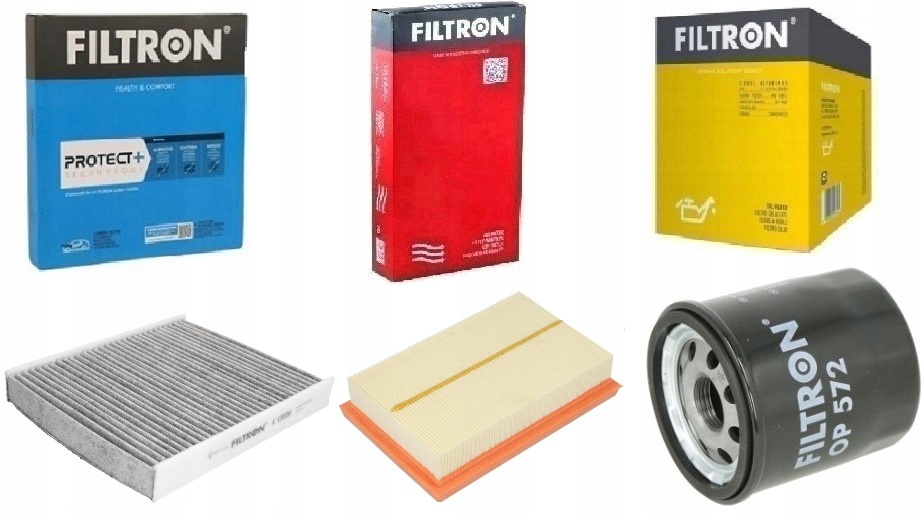 572 - НАБОР ФИЛЬТРОВ FILTRON COROLLA 1.8 72KW 2018-