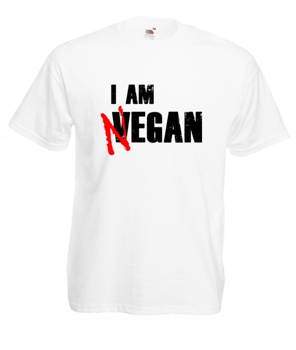 

L Koszulka Męska Negan Lucille Vegan Żywe Trupy