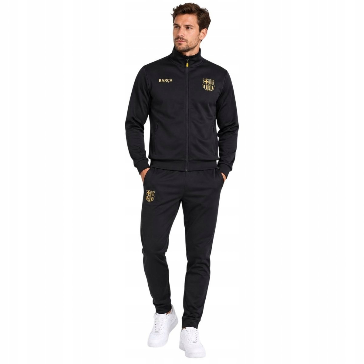 Fc Barcelona dres męski Tracksuit Barca 5002CHNIC XL