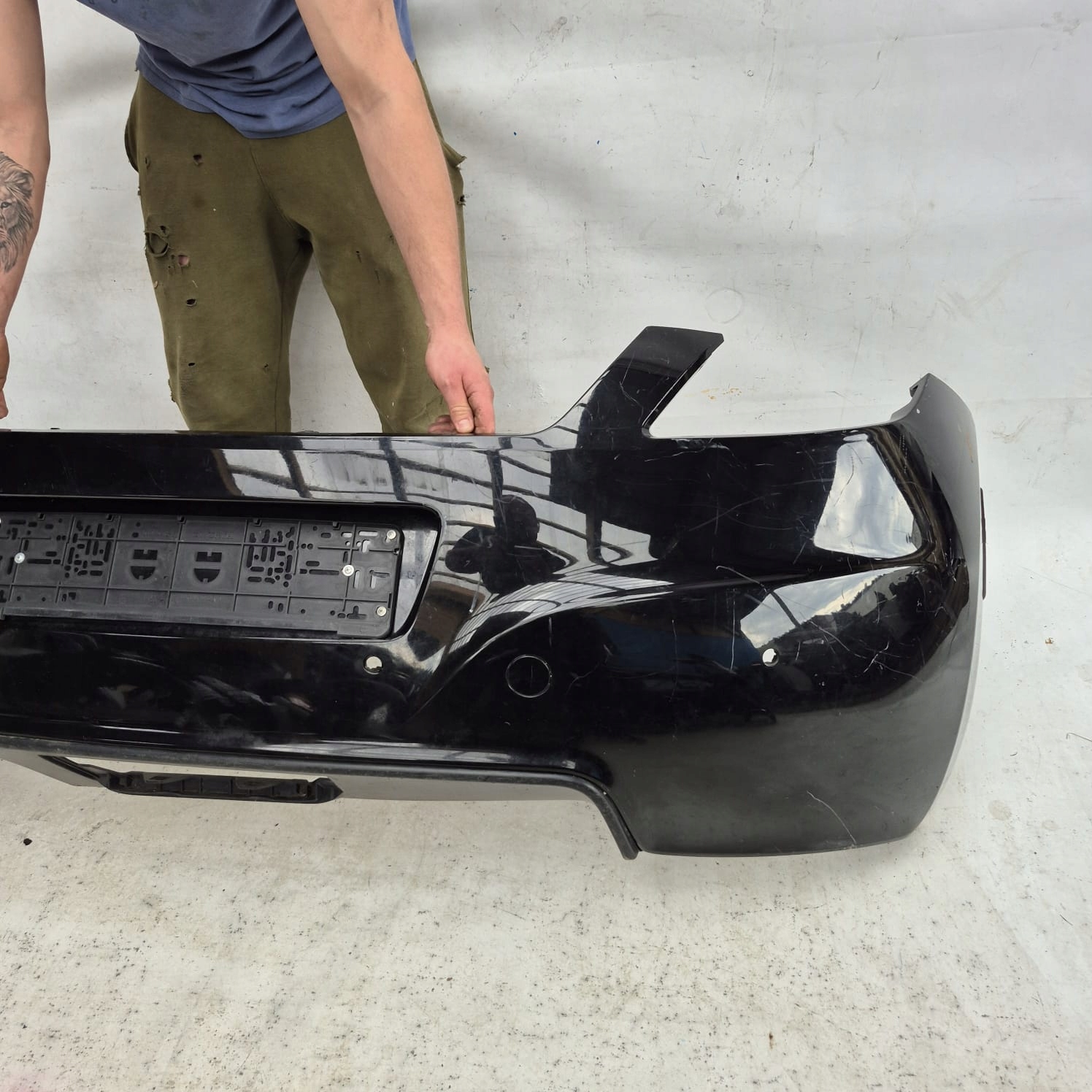 PEUGEOT RCZ 10-15 bumper rear part rear PDC