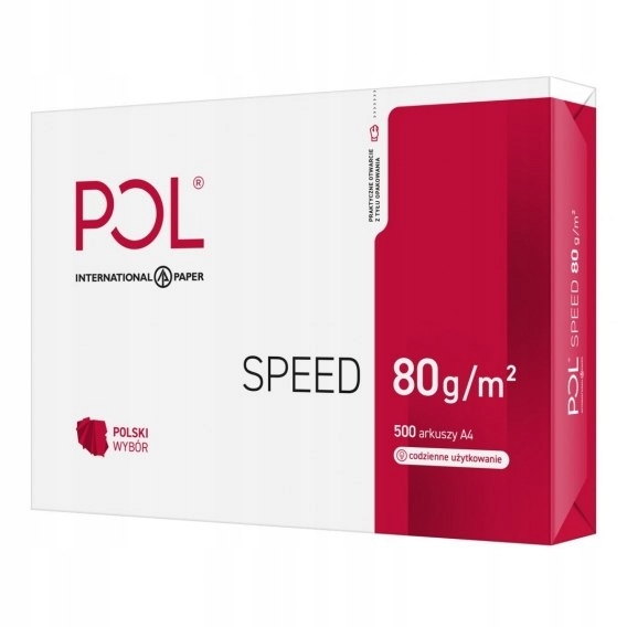 

Papier kserograficzny Polspeed A4/500 arkuszy