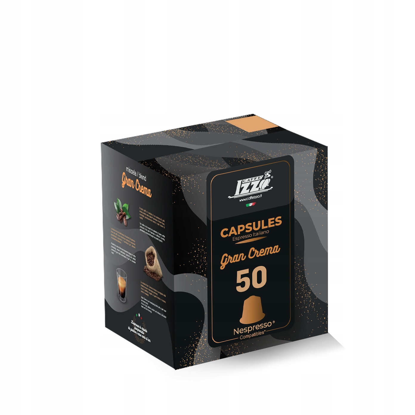 Kawa IZZO NESPRESSO GRAN CREMA 50 kapsułek