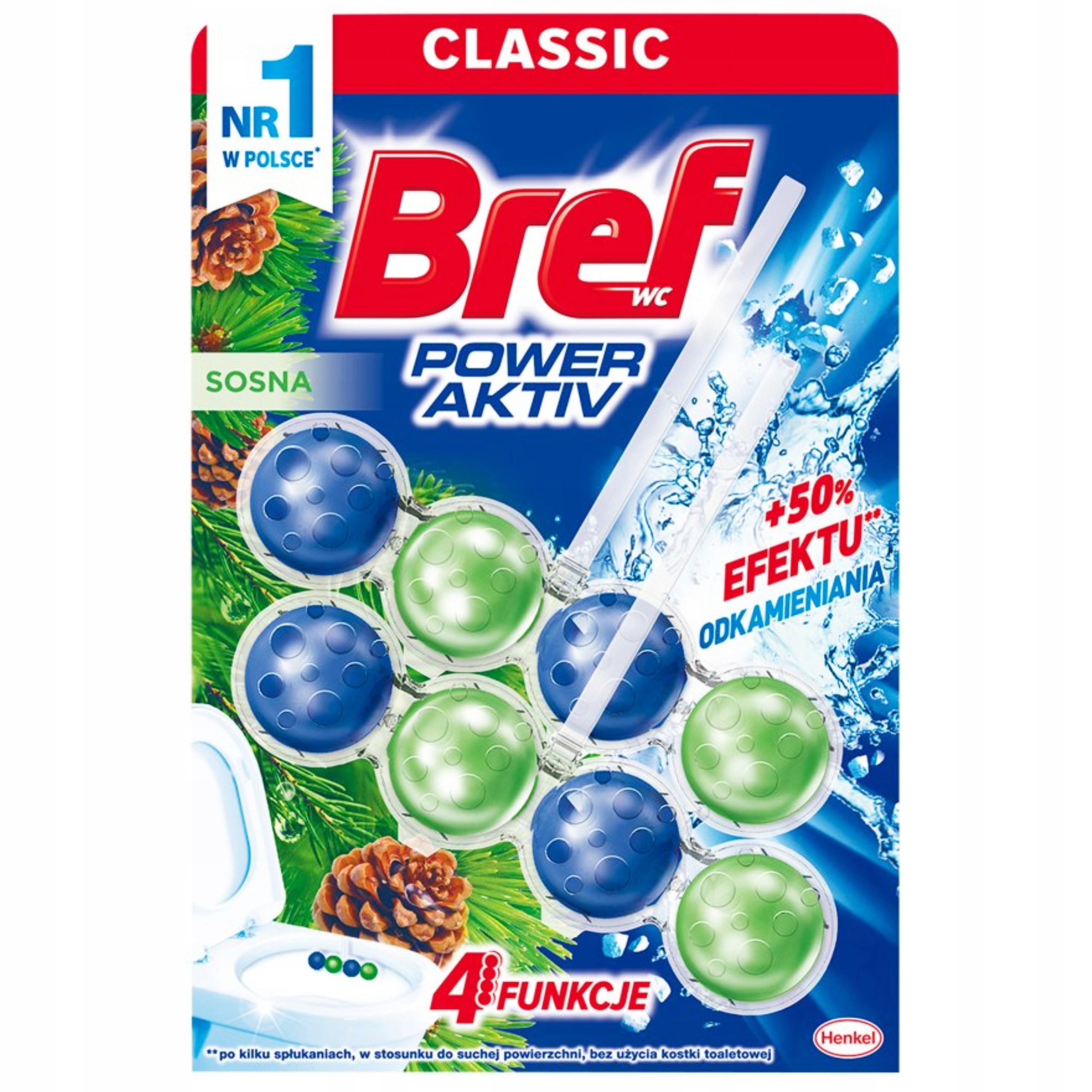 

Bref Power Aktiv Zawieszka do wc sosnowy las 2x50g