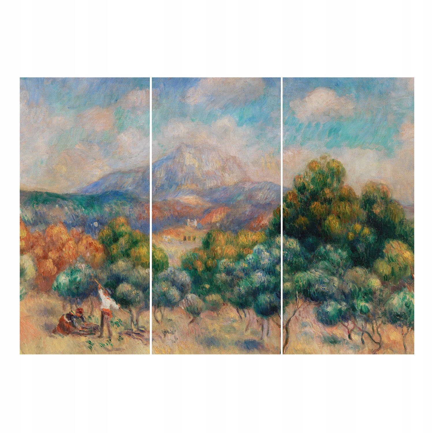 Fototapeta na vlies Dekoratívna do spálne Horská krajina 312x219 cm
